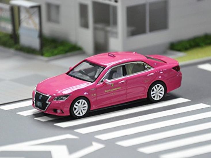 GULLIVER64 Royal Limousine Pink Crown Taxi (Gulliver 64) 1/64