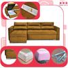 Varius Corner Sofa Bed with Sleeping Function Family Furniture Cornea Golden Yellow