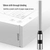 Deli Hollow Drill Bit for Binding Machines CN Plug (adapter Included)
