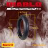 Pirelli Motorcycle DIABLO SUPERCORSA V3 Front Tubeless Type 2812600 Two Wheel Bike Tire PIRELLI 120/70ZR17 M/C (58W) (TL)