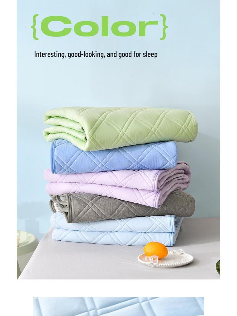 Breathable Cooling Mattress Mat - Soft, Machine Washable Summer Bedding (1.5m/1.8m)