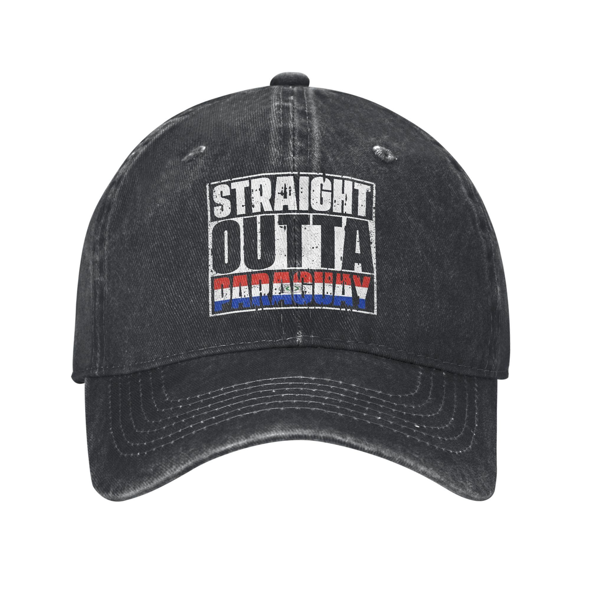 Paraguay Flag Trucker Hats Outfits For Unisex Women Baseball Caps Vintage Wear Cap Adjustable One Size
