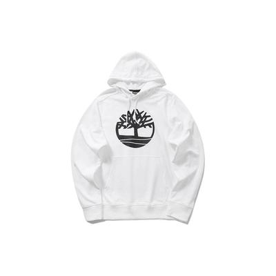 Timberland Tree Logo Printed Hoodie Men Hoodies White Black A1Y2U-P54