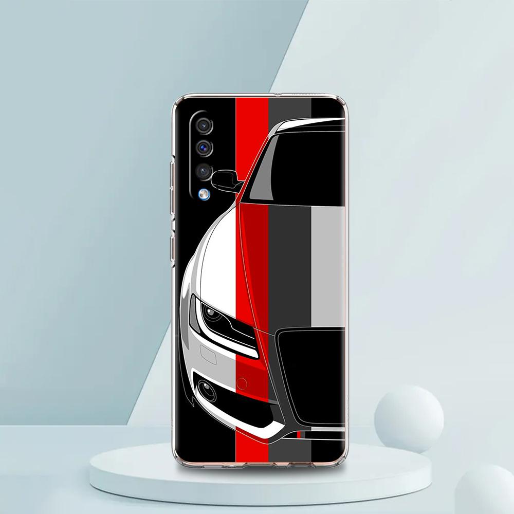 Japan JDM Sports Cars Phone Case For Samsung A16 A14 A12 A22 A32 5G A34 A42 A52 A54 A50 A70 A30 A40 A20E A02S A04S A06 Cover