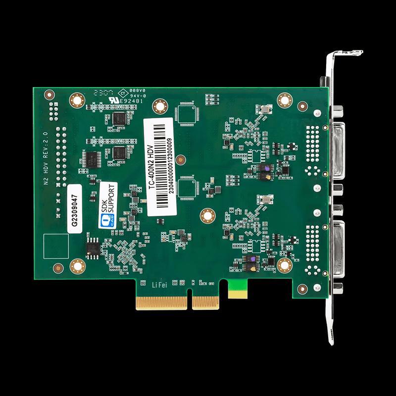 TCHD Video TC-400N2 HD Dual-Channel PCIe Video Capture Card