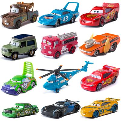 Disney Pixar Cars 3 Lightning Mcqueen Spielzeug Mater Modell Sammlung 1:55 Diecast-Fahrzeuge Legierungsauto Spielzeug für Kinder Geschenke