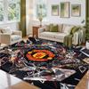 Manchester United Design Kristall Samt Teppich Weiche Dekorative Matte für Schlafzimmer Eingang