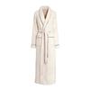 Flannel V-Neck Winter Robe Women&Men Bathorobe with Belt Full Sleeve Warm Negligee Thicken Ultra Colar Fleece Home Dressing Gown