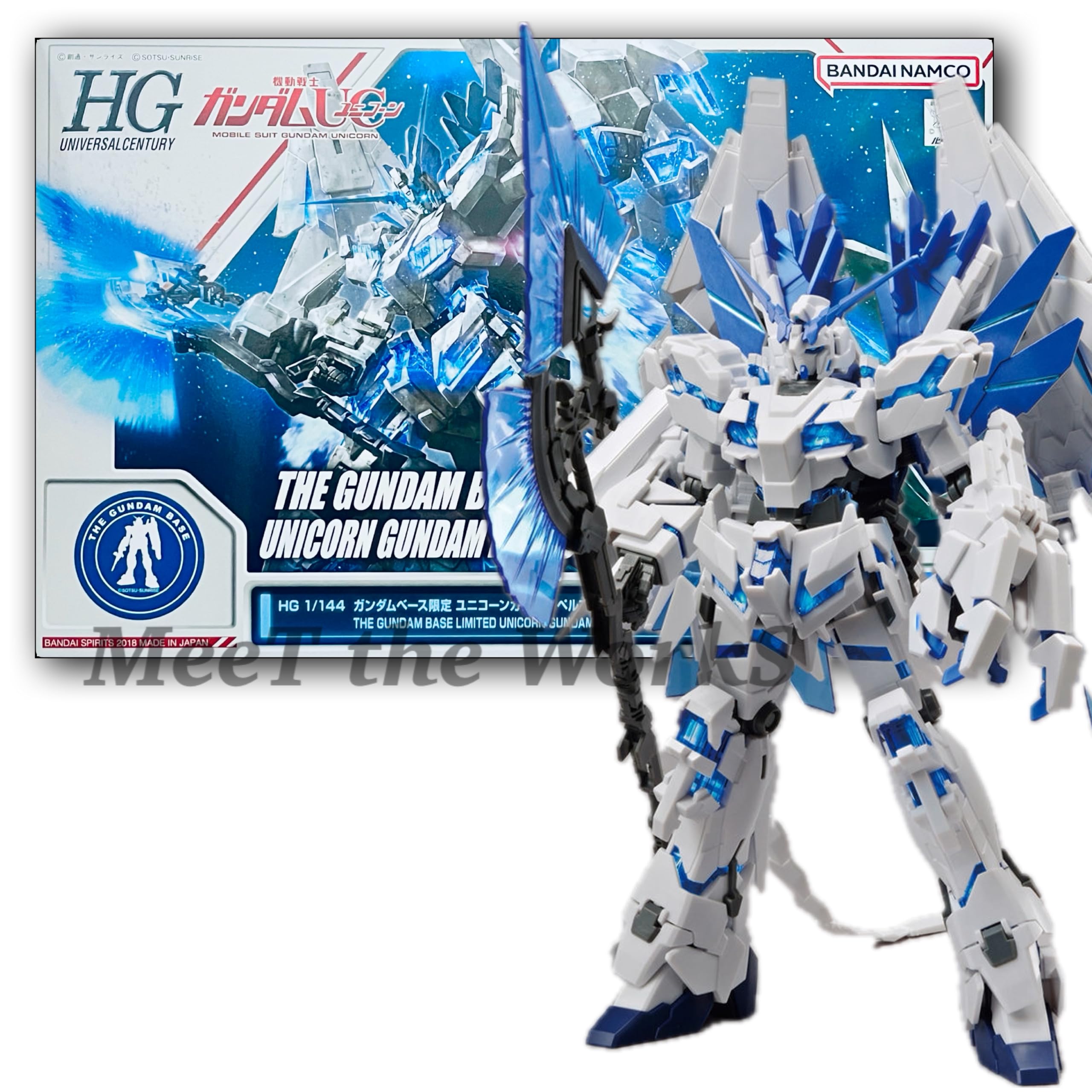 

Unicorn Perfectibility Mobile Suit Unicorn Plastic Model [HG] 1/144 Base-Limited (Destroy Mode)