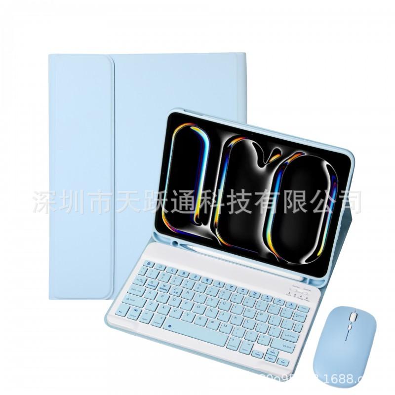 IPad Pro 13 Keyboard Case With Pen Slot Air 7 11th Gen 10.2 Bluetooth Folio Cover