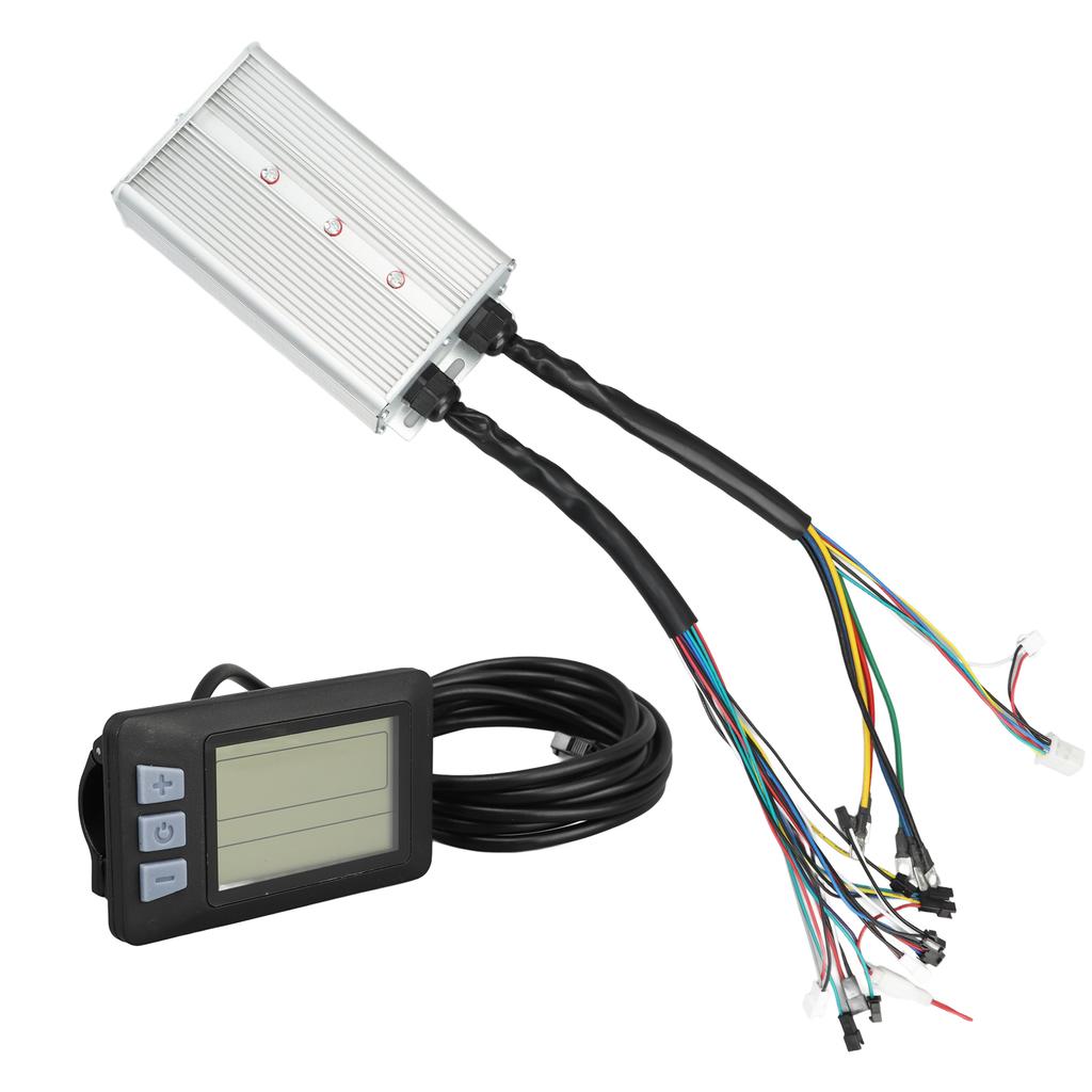 48V 60V 1500W Motor Controller Waterproof LCD Display DIY Electric Bike Controller Kit for Scooters Folding Bikes