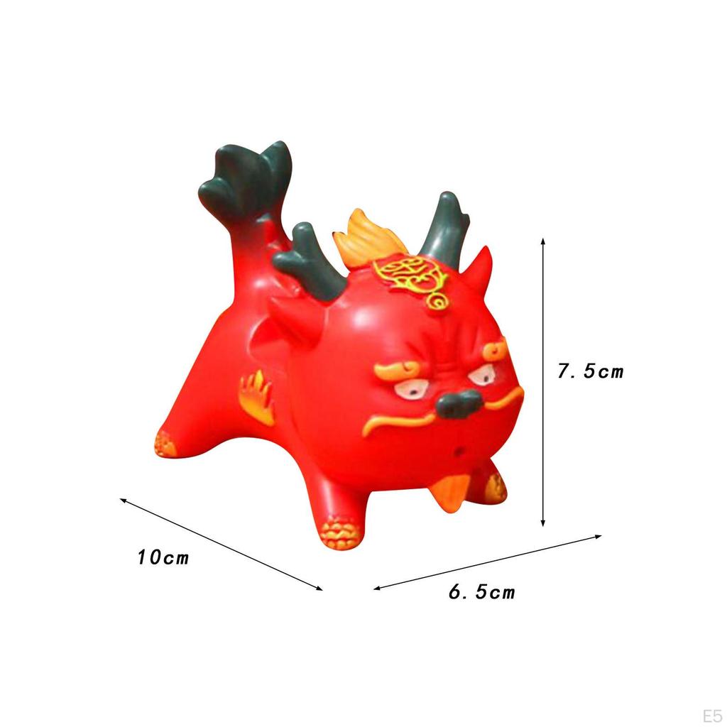 Chinese Dragon Figurine Phone Holder Cute Gift Statue Ornaments for Year Creative Gifts