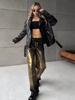 2026 European-Style Women's Oversized Leather Jacket - Autumn New Arrival