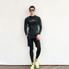 Men's Korean Style Long-Sleeve Split Rash Guard Swimsuit