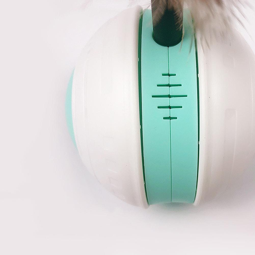 Pet Rolling  Ball Automatic Funny Cat Toy Led Infrared Electric Rotating Sports  Ball Usb Charging