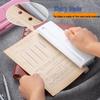 Adjustable 6-Hole Portable Loose-Leaf Notebook Paper Puncher