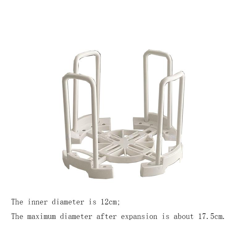 

Кухонный простой белый держатель для мисок Регулируемый органайзер Cocina Organizador Кухонные принадлежности