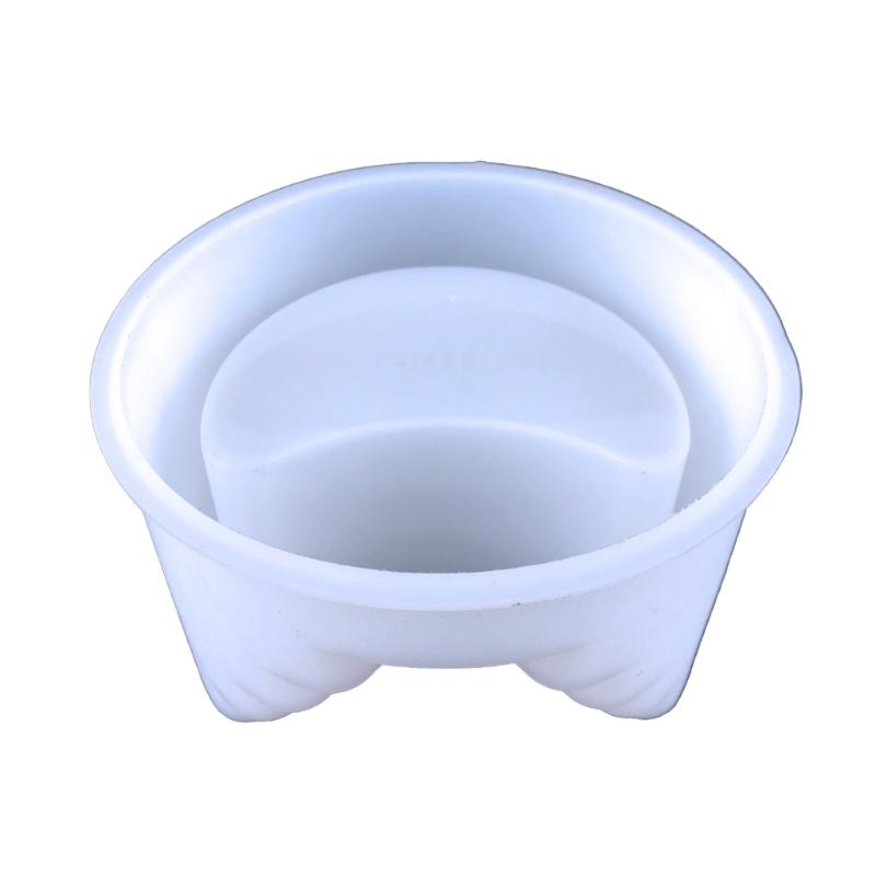 Candle Holder Resin Mold,Cement Gypsum Flower Pot Silicone Molds Epoxy Resin Casting Molds for DIY Jewelry Storage Box