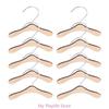 10 Pcs Dog Clothes Hanger Thin Space Saving Hook Practical and Durable Use Pet Gift for Small Dog Clothing
