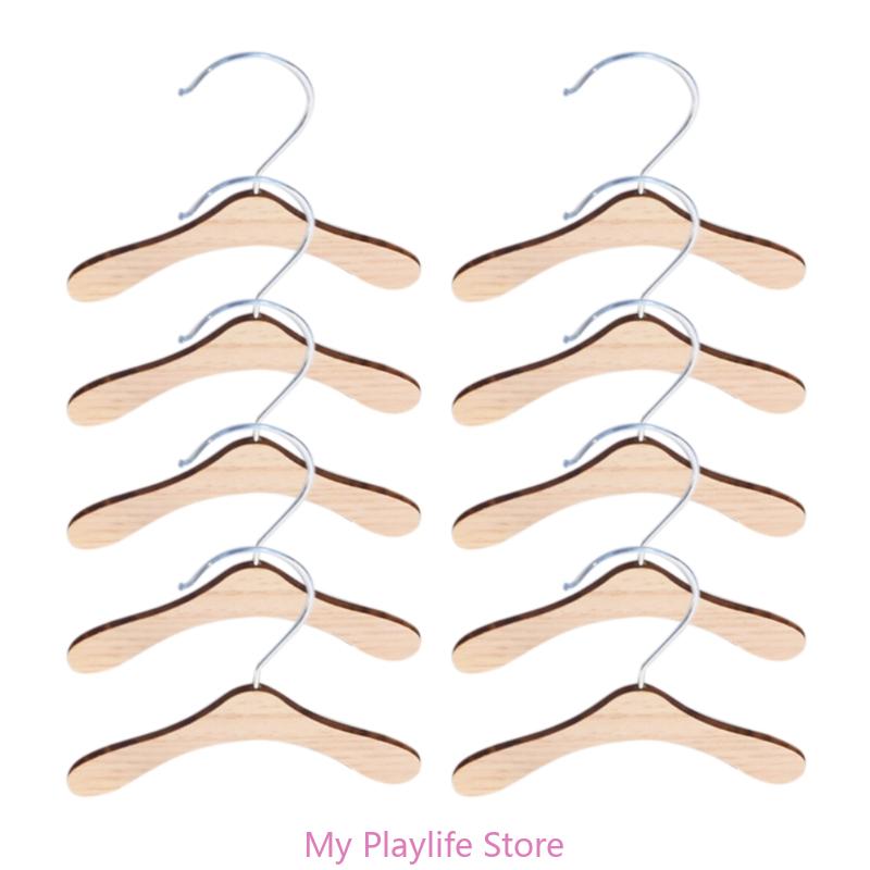 10 Pcs Dog Clothes Hanger Thin Space Saving Hook Practical and Durable Use Pet Gift for Small Dog Clothing