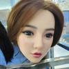 Ultra-realistic Silicone Hand-implanted Hair Semi-permanent Makeup Oral Sex  Head (detachable) Suitable for 135-172cm Sex Love Doll Accessory