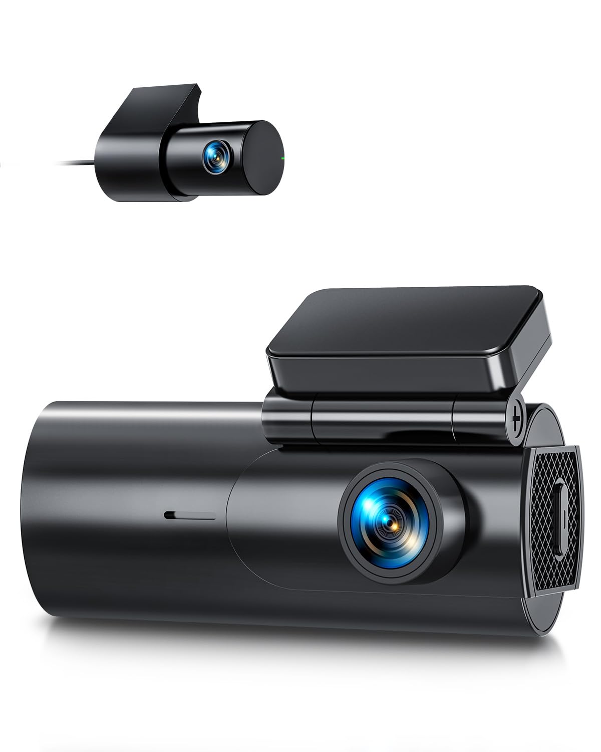 

Видеорегистратор, 4K Автомобильная камера, Передняя и задняя камера, Маленький видеорегистратор, Wi-Fi в комплекте,