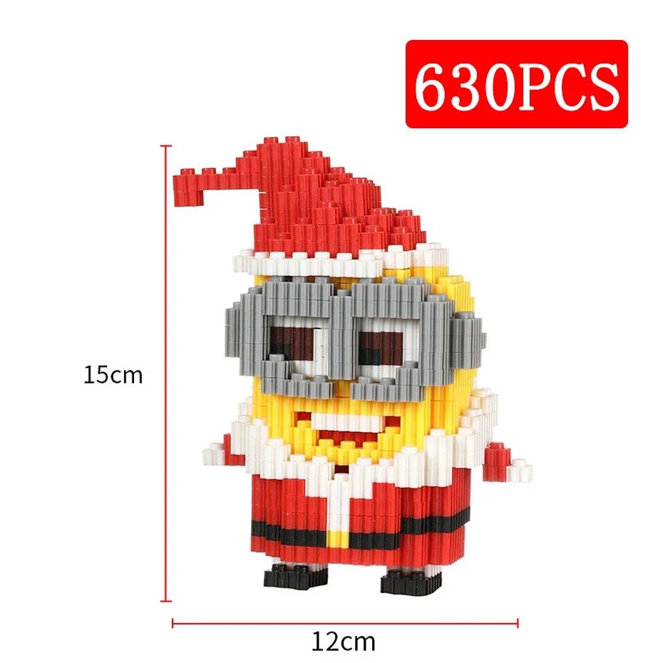 Stitch Mickey Minnie Mouse Doll Star Derena Belle Assemble Kids Building Blocks Puzzle Assembly Toys Kids Gifts