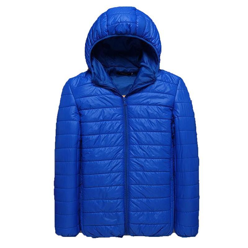 Autumn and Winter New Men's Solid Color Simple Fashion Hooded Cotton Clothes