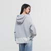 Elva' Island Women's Spliced Pullover Hoodie