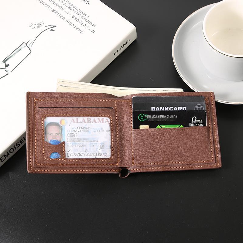 Men's Slim Leather Wallet & Card Holder