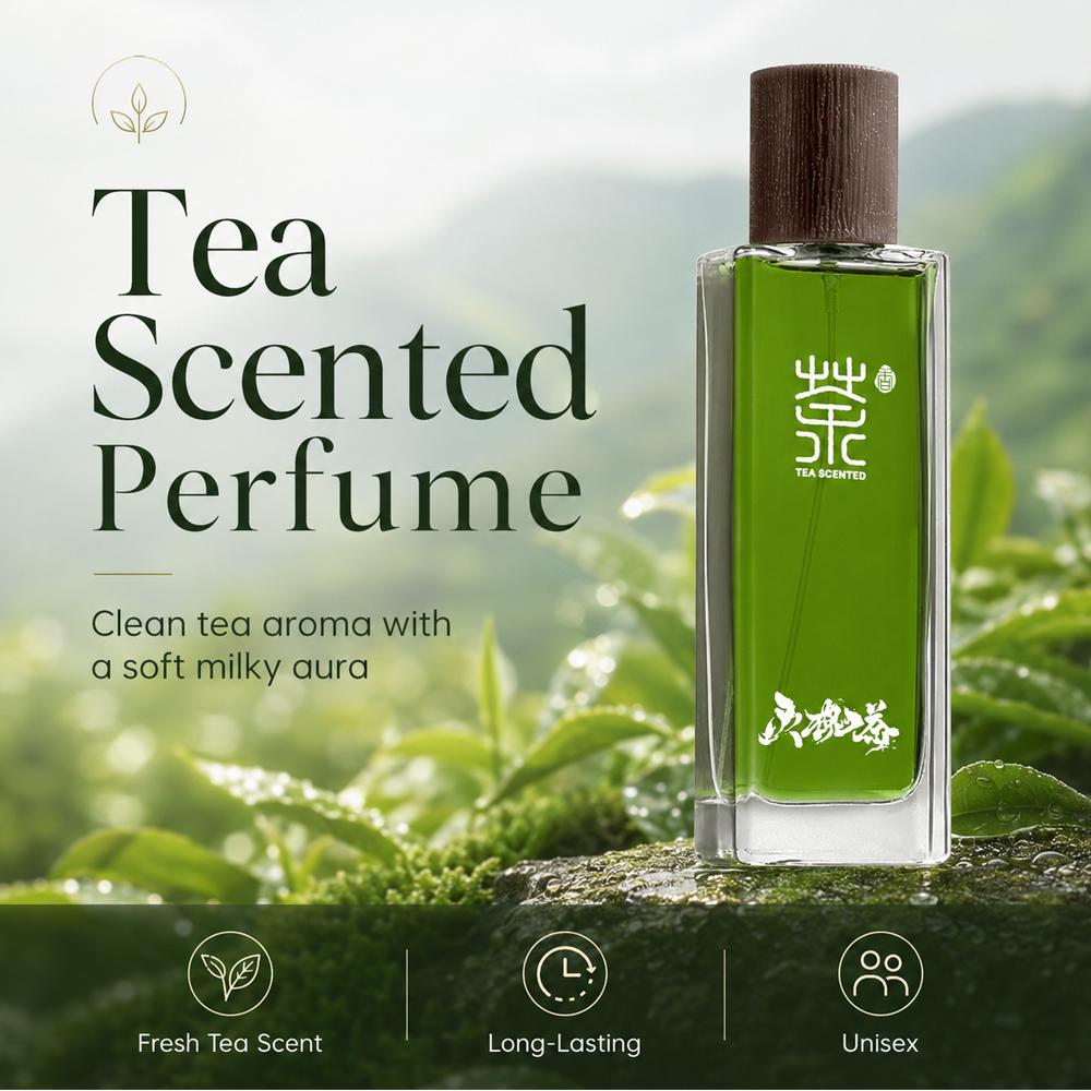 Tea Fragrance, Perfume, White Tea, Light Fragrance, High-end Fragrance, Long-lasting Freshness