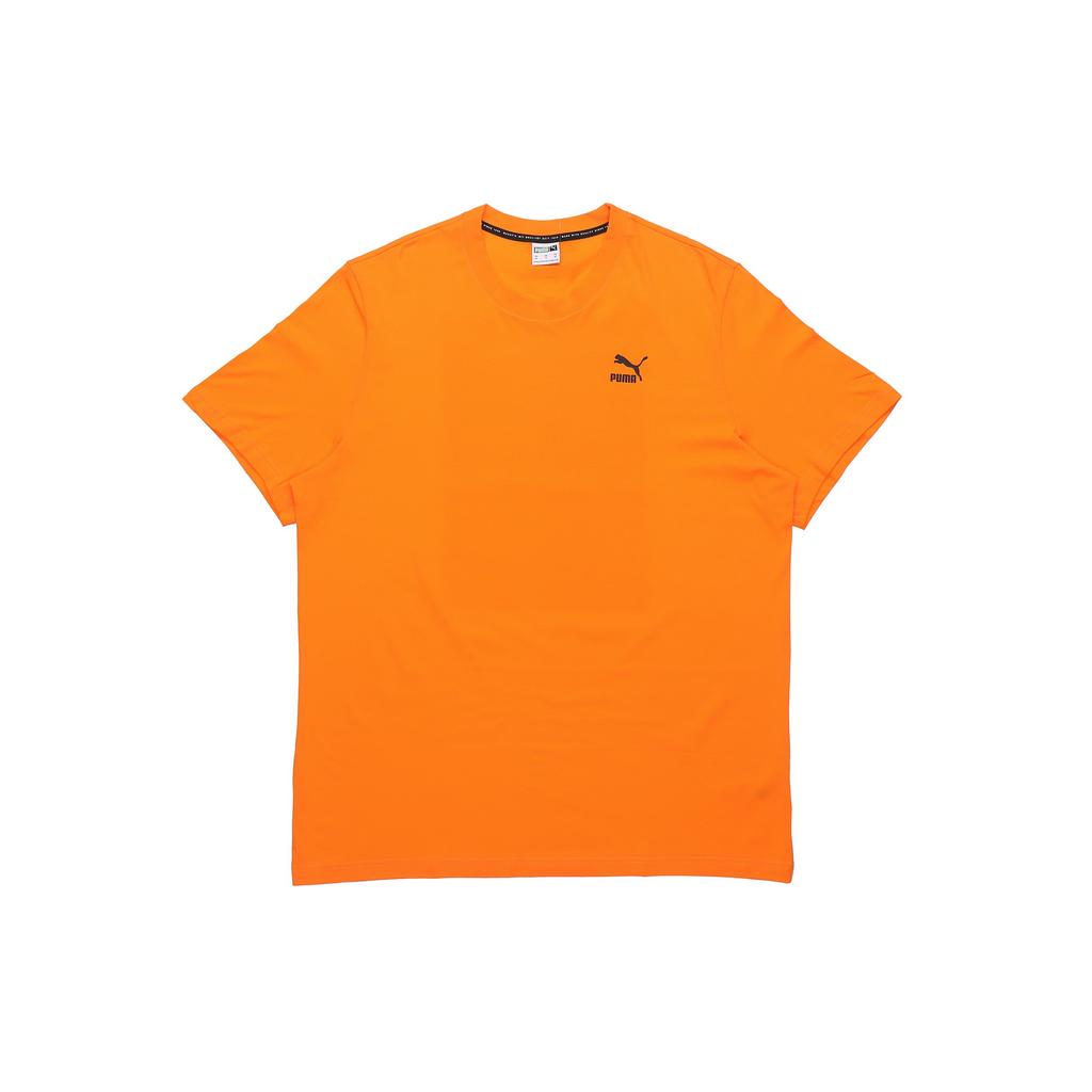 Puma Recheck Pack Graphic Tee Printing Logo Short Sleeve Orange Men's 598939-80