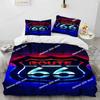 Historic Route 6,Mother Road,mãe estrada Beding Set Print With Pilowcase Bed Soft Duvet Cover Single Double Quen Super King-Sized Dimensionsd