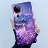 For Vivo V40 Case Vivo V40 Pro V40e Phone Case Vivo iQOO Z9S 5G Fashion Simplicity Flower Shockproof Shell Protection Back Cover