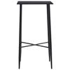 VidaXL Ensemble de Bar 5 pcs Mobilier de Bistrot Table et Chaises de Pub Meubles de Comptoir Restaurant Cuisine Maison 279956