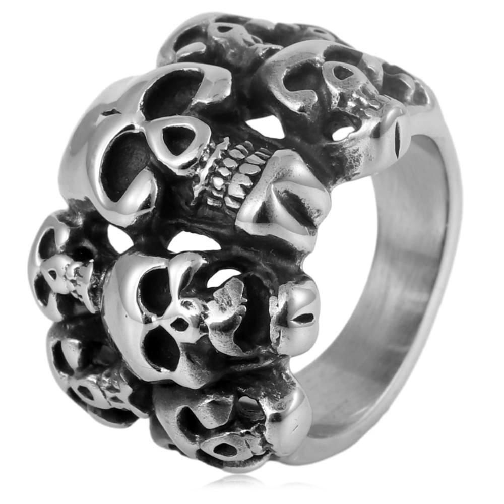 European and American Rings, Retro Trendy Men's Rings, Jewelry.2026