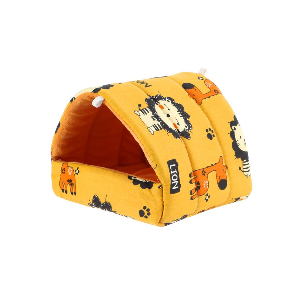 Colorful Comfortable Winter Rabbit Squirrel Small Animal Sleeping Bed Warm Mat Guinea Pig Nest Hamster House