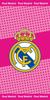 REAL MADRID Towel BEACH POOL Cotton 140 Cm