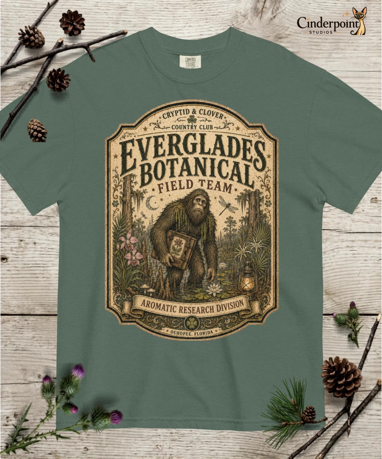 Skunk Ape Bigfoot Premium Comfort T-Shirt Everglades Cryptid Folklore Tee S-4XL XXXXL