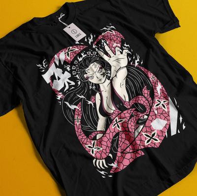 Demon Slayer Shirt Daki Obermond 6 T-Shirt Zenitsu T-Shirt Muzan Tanjiro Doma