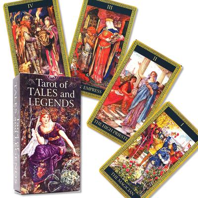 Tarot of Tales and Legends Tarot Reading Instructions with Japanese Instruction Manual Authentic Tarot Cards 78 Cards