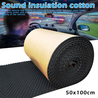 Car Sound Deadener Foam Pad Mat Acoustic Dampening Foam Pad for Car Boot Roofs Doors Wheel Arch