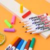 12 Stück bunte Markierungsstifte zum Zeichnen mit Wasser, schwimmender magischer Gekritzelstift, löschbarer schwimmender Stift, magischer Wassermalstift, Whiteboard-Marker