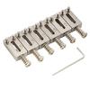 Musiclily Pro 10.5mm Stainless Steel Guitar Bridge Saddles for ST Strat/TL Telecaster Electric Guitars, Original Color (Set of 6)