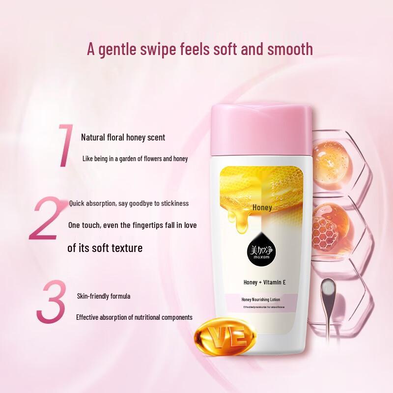 MAXAM Honey Moisturizing Lotion & Protective Hand Cream Set
