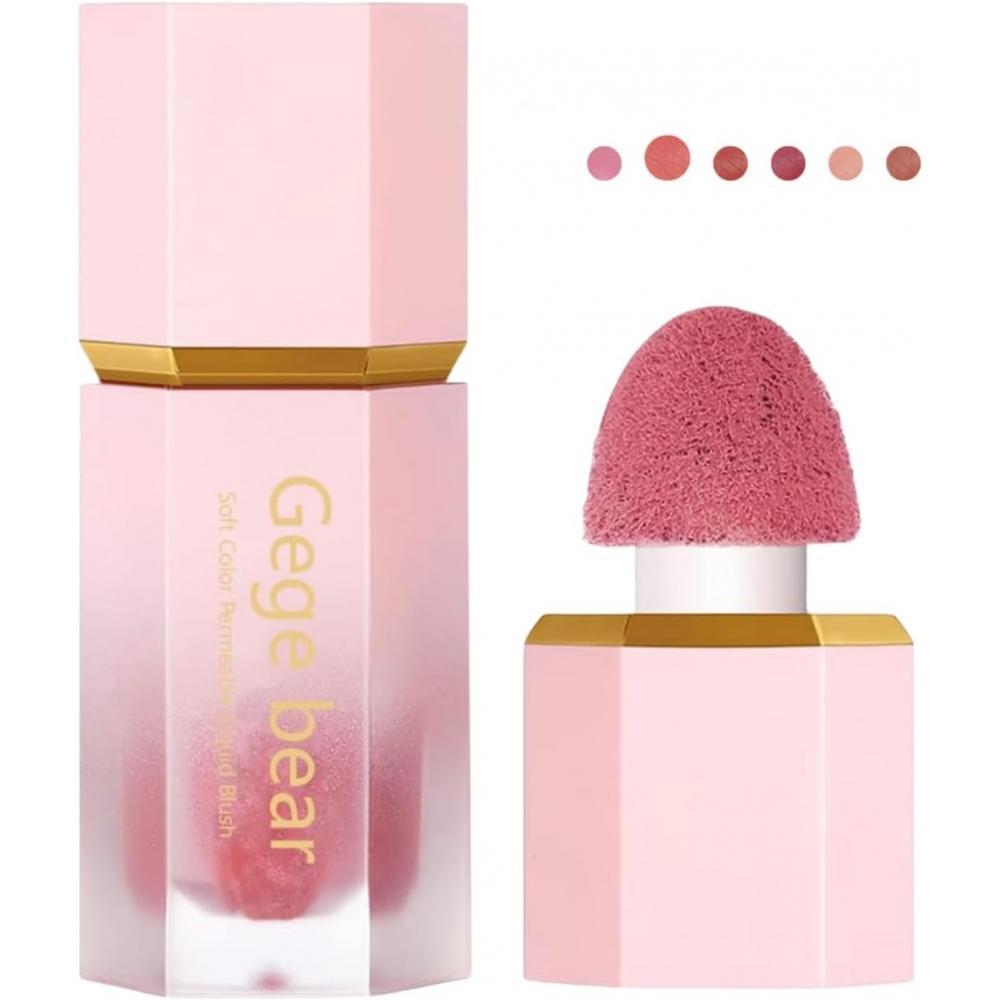 

Unyoke Brush Mousse Fluffy Transparent Powder Liquid Cheek Moisturizing 02 Ro
