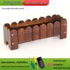 Hualong Shield Outdoor Rectangular Wooden Planter Box