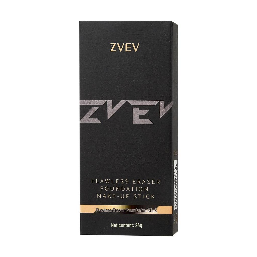 Flawless Coverage Waterproof Foundation Stick - Brightening, Long-lasting, Natural, No Caking, Light & Translucent.