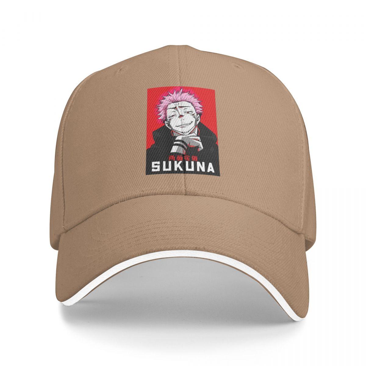 

Unisex Baseball Hats Jujutsu Kaisen Sukuna Anime Outdoor Streetwear Summer Sports Baseball Caps Hip Hop Cap Casquette Hats One Size