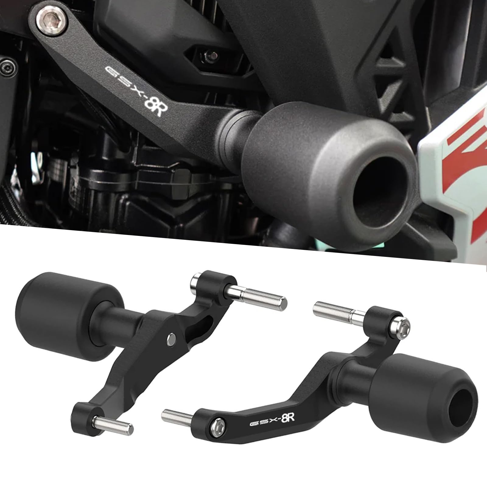 

For GSX-8R gsx8r 2024 2023 2022 Body Drop Prevention Ball Front Rear Axle Front